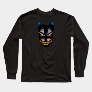 Kitsune fox mask Long Sleeve T-Shirt